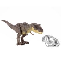Mattel GWD67 Jurassic World Stampfender Kampfaction T-Rex