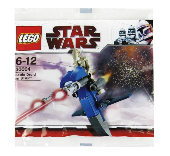 LEGO® 30004 STAR WARS Battle Droid auf STAP Polybag