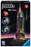 Ravensburger 12566 Empire State Building bei Nacht 216 Teile 3D Puzzle