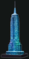 Ravensburger 12566 Empire State Building bei Nacht 216 Teile 3D Puzzle