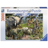 Ravensburger 17070 Tiere an der Wasserstelle 3000 Teile Puzzle