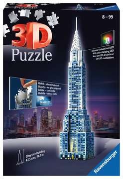 Ravensburger 12595 Chrysler Building bei Nacht 216 Teile 3D Puzzle