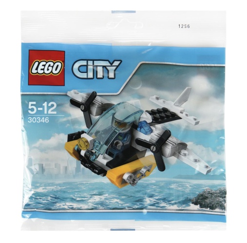 LEGO® 30346 CITY Polizei Gefängnisinsel Hubschrauber Polybag