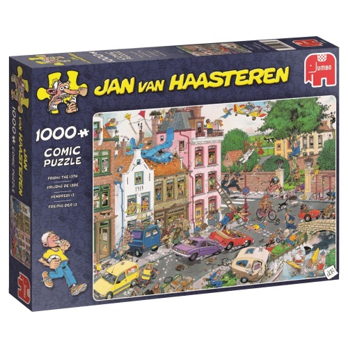 Jumbo 19069 Jan van Haasteren - Freitag der 13 - 1000 Teile Puzzle