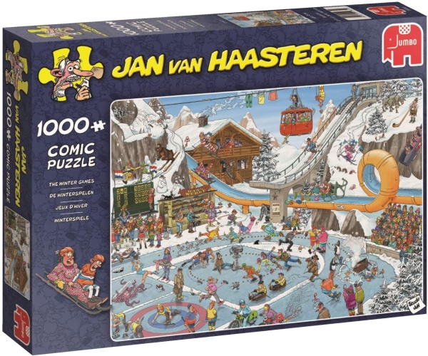 Jumbo 19065 Jan van Haasteren - Winterspiele 1000 Teile Puzzle