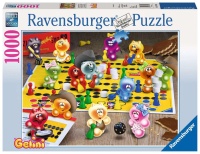 Ravensburger 19795 Spieleabend bei den Gelini 1000 Teile Puzzle