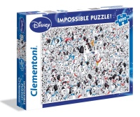 Clementoni 39358 101 Dalmatiner 1000 Teile Impossible Puzzle