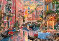 Clementoni 36524 Venedig bei Sonnenuntergang 6000 Teile Puzzle High Quality Collection