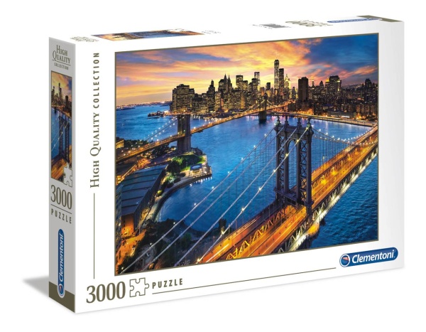 Clementoni 33546 New York 3000 Teile Puzzle High Quality Collection