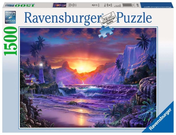 Ravensburger 16359 Sonnenaufgang im Paradies 1500 Teile Puzzle
