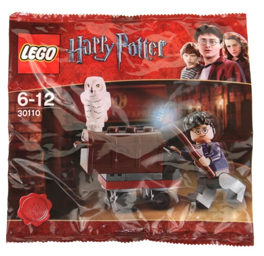 LEGO® 30110 Harry Potter Kings Kross Trolley mit Harry und Eule Hedwig Polybag