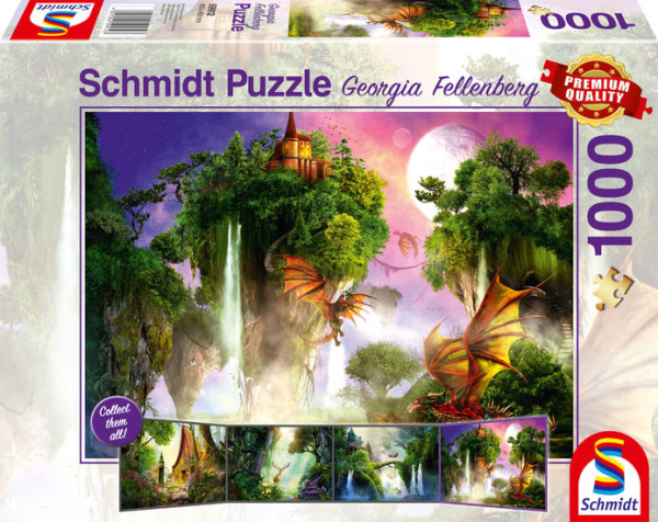 Schmidt 59912 Georgia Fellenberg Wächter des Waldes 1000 Teile Puzzle