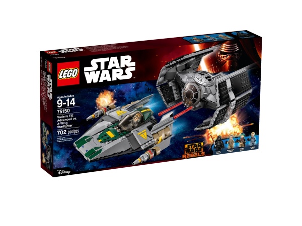 LEGO® 75150 STAR WARS Vaders TIE Advanced vs. A-Wing Starfighter