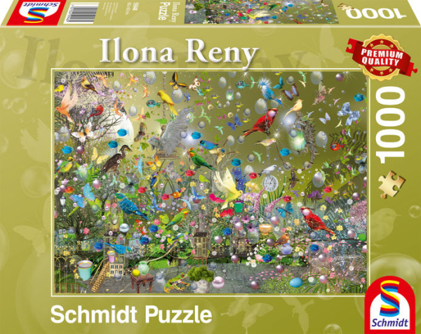 Schmidt 59948 Ilona Reny Im Dschungel der Papageien 1000 Teile Puzzle