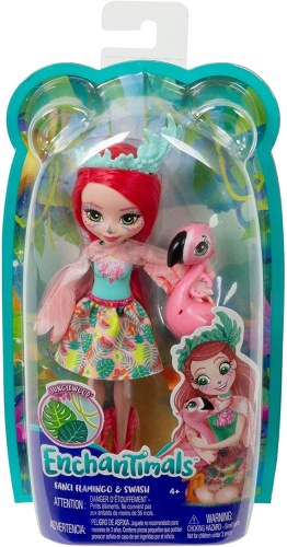Mattel Enchantimals Fanci Flamingo und Swash