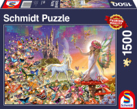 Schmidt 58994 M&auml;rchenhaftes Zauberland 1500 Teile Puzzle