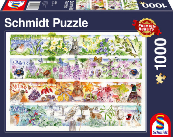 Schmidt 58980 Jahreszeiten 1000 Teile Puzzle