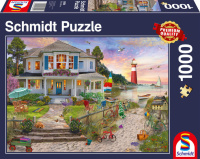 Schmidt 58990 Das Strandhaus 1000 Teile Puzzle
