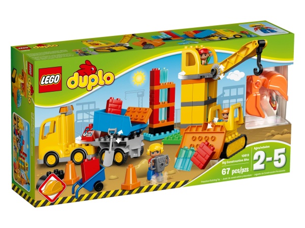 LEGO® 10813 DUPLO® Große Baustelle