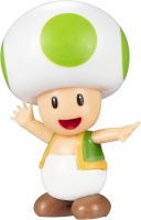 Super Mario Figur Gr&uuml;ner Toad 6 cm Wave 31