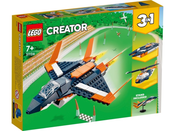 LEGO® 31126 Creator 3-in-1 Überschalljet