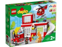 LEGO&reg; 10970 DUPLO Feuerwehrwache mit Hubschrauber