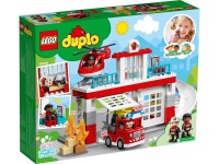 LEGO&reg; 10970 DUPLO Feuerwehrwache mit Hubschrauber