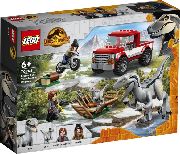 LEGO® 76946 Jurassic World Blue & Beta in der Velociraptor-Falle