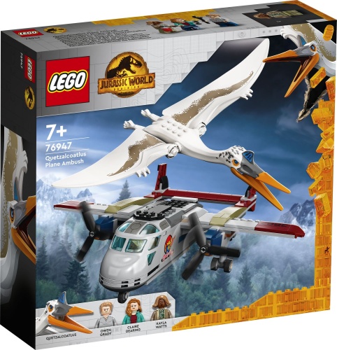 LEGO® 76947 Jurassic World Quetzalcoatlus: Flugzeug-Überfall