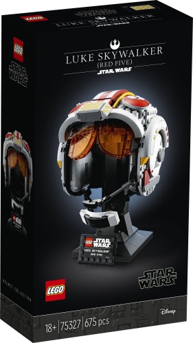 LEGO® 75327 Star Wars Helm von Luke Skywalker™ (Rot Fünf)