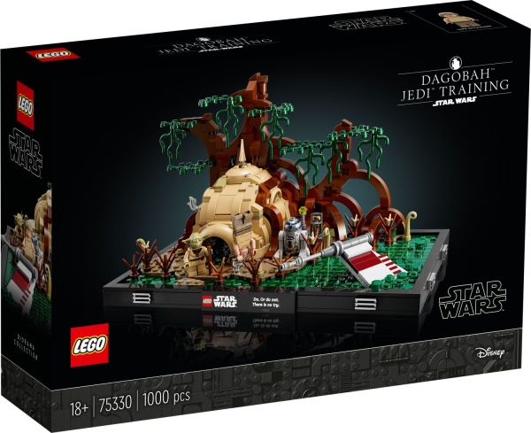 LEGO® 75330 Star Wars Jedi™ Training auf Dagobah™ – Diorama