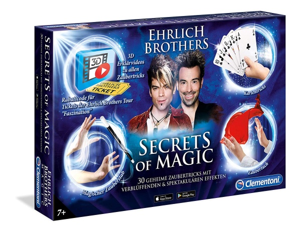 Clementoni 59048 Secrets of Magic Ehrlich Brothers Zauberkasten Clementoni