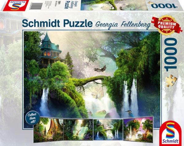 Schmidt 59911 Verwunschene Quelle 1000 Teile Puzzle