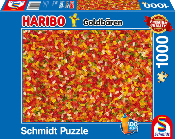 Schmidt 59969 HARIBO Goldbären 1000 Teile Puzzle