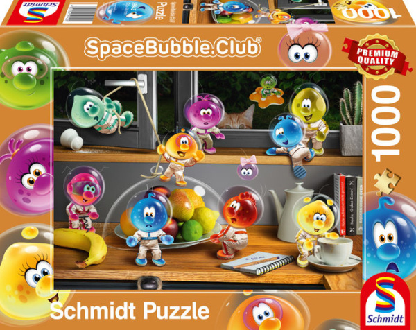 Schmidt 59943 SpaceBubble.Club Eroberung der Küche 1000 Teile Puzzle