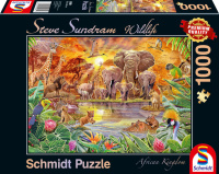 Schmidt 59982 Afrikas Tiere 1000 Teile Puzzle