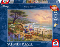 Schmidt 59951 Disney, Donald &amp; Daisy, A Duck Day Afternoon 1000 Teile Puzzle