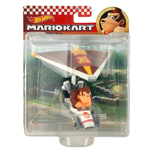 Hot Wheels GVD37 Mario Kart Donkey Kong B-Dasher and Super Glider