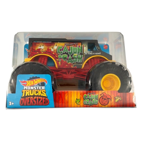 FYJ83Hot Wheels Monster Trucks 1:24 Cajun Crash