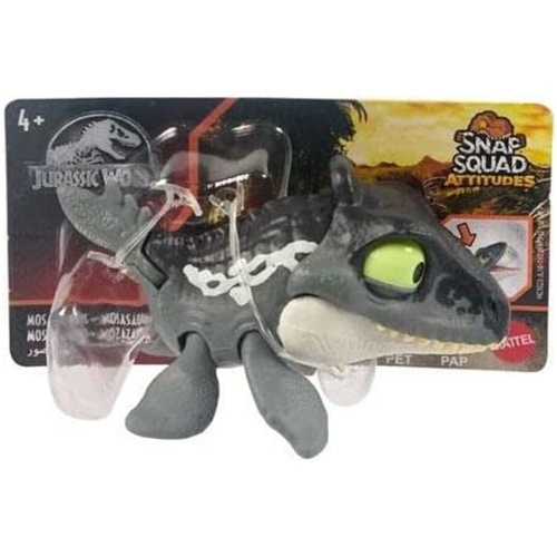 Mattel HBC64 Jurassic World Schnapp-Dino Attitudes Mosasaurus