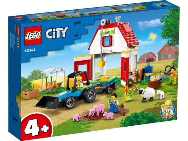 LEGO® 60346 City Farm Bauernhof mit Tieren