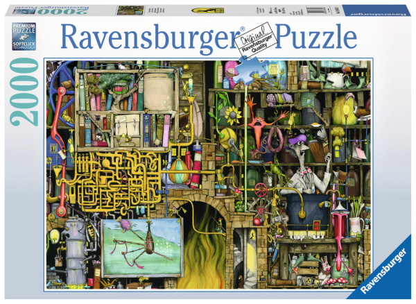 Ravensburger 16642 Colin Thompson Verrücktes Labor 2000 Teile Puzzle