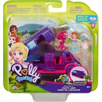 Mattel GGC41 - Polly Pocket, Spielset mit Puppe, Party-Limo