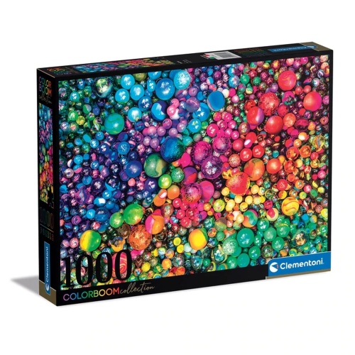Clementoni 39650 Colorboom Collection Marvelous Marbles 1000 Teile Puzzle