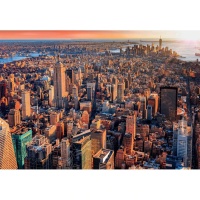 Clementoni 39646 High Quality Collection Sonnenuntergang &uuml;ber New York 1000 Teile Puzzle
