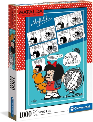 Clementoni 39628 Mafalda Collection Mafalda 1000 Teile Puzzle