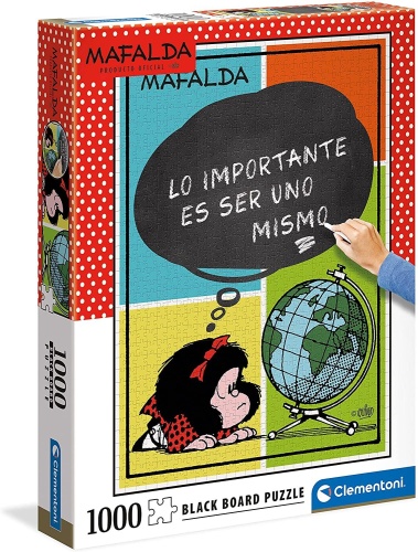 Clementoni 39629 Blackboard Mafalda Collection Mafalda 1000 Teile Puzzle