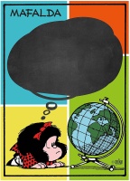 Clementoni 39629 Blackboard Mafalda Collection Mafalda...