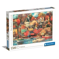 Clementoni 31685 High Quality Collection Good Times Harbor 1500 Teile Puzzle