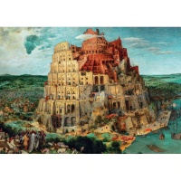 Clementoni 31691 Museum Collection Bruegel - Turmbau zu...